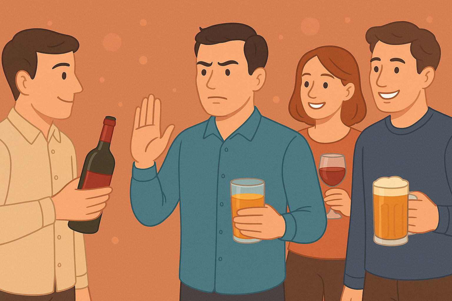 jak nie pić alkoholu na imprezie?