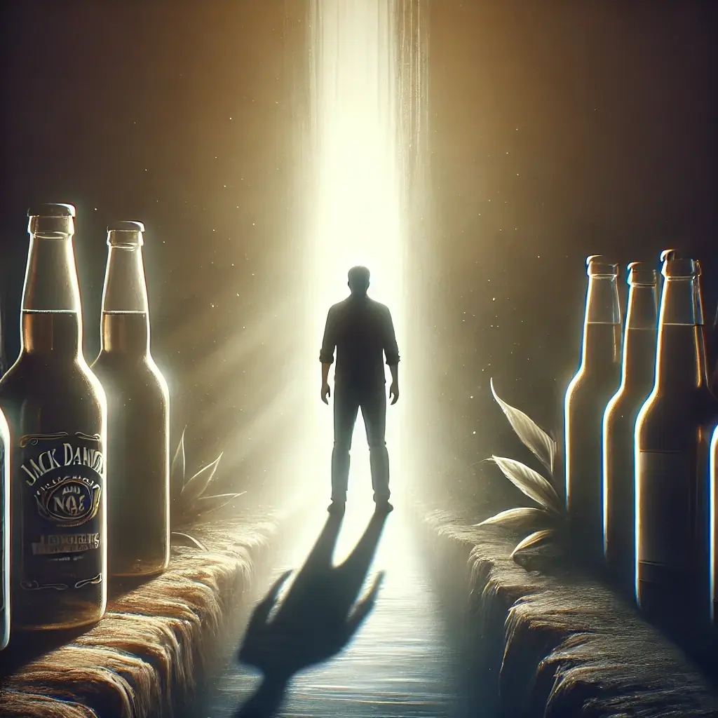 człowiek między uzależnieniami metafora drogi do trzeźwości