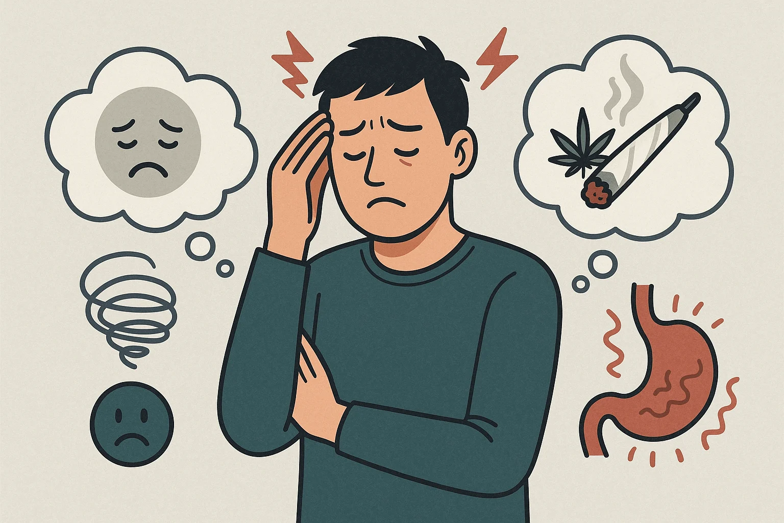 objawy odstawienia marihuany fizyczne i psychiczne